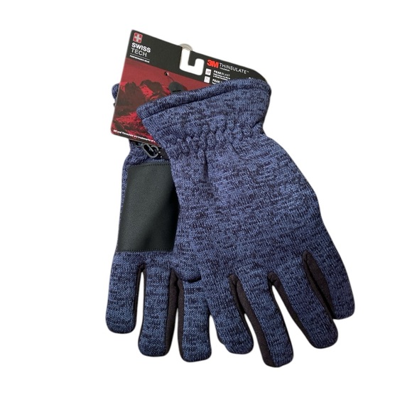 Swiss Tech Sweater Fleece 3M Thinsulate Gloves - Picture 3 of 10